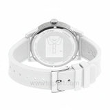 Buy Shop Lacoste 12.12 White Dial White Silicon Strap Watch for Men - 2010984 USA Online