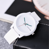 Buy Shop Lacoste 12.12 White Dial White Silicone Strap Watch for Men - 2011069 USA Online