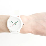 Buy Shop Lacoste 12.12 White Dial White Silicone Strap Watch for Men - 2011069 USA Online