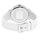 Buy Shop Lacoste 12.12 White Dial White Silicone Strap Watch for Men - 2011069 USA Online