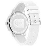 Buy Shop Lacoste 12.12 White Dial White Silicone Strap Watch for Men - 2011069 USA Online