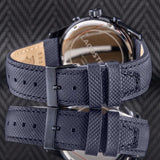Buy Shop Lacoste Apext Blue Dial Blue Leather Strap Watch for Men - 2011297 USA Online