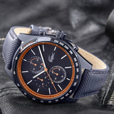 Buy Shop Lacoste Apext Blue Dial Blue Leather Strap Watch for Men - 2011297 USA Online