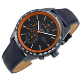 Buy Shop Lacoste Apext Blue Dial Blue Leather Strap Watch for Men - 2011297 USA Online