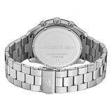 Buy Shop Lacoste Boston Chronograph Green Dial Silver Steel Strap Watch for Men - 2011080 USA Online