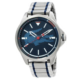 Buy Shop Lacoste Capbreton Blue Dial Silver Steel Strap Watch for Men - 2010944 USA Online