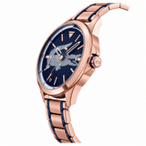 Buy Shop Lacoste Capbreton Blue Dial Two Tone Steel Strap Watch for Women - 2010963 USA Online