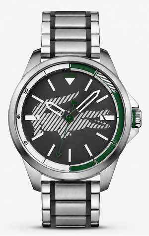 Buy Shop Lacoste Capbreton Gray Dial Two Tone Steel Strap Watch for Men - 2010943 USA Online