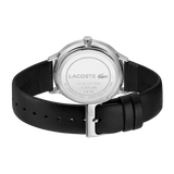 Buy Shop Lacoste Club Multidial Black Dial Black Leather Strap Watch for Men - 2011226 USA Online