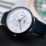 Buy Shop Lacoste Club White Dial Blue Leather Strap Watch for Men - 2011140 USA Online