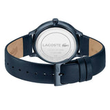 Buy Shop Lacoste Club White Dial Blue Leather Strap Watch for Men - 2011140 USA Online