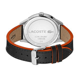 Buy Shop Lacoste Continental Green Dial Black Leather Strap Watch for Men - 2011019 USA Online