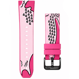 Buy Shop Lacoste Goa Pink Dial Two Tone Silicon Strap Watch for Women - 2020115 USA Online