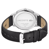 Buy Shop Lacoste Madrid Blue Dial Black Leather Strap Watch for Men - 2011034 USA Online
