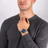 Buy Shop Lacoste Madrid Blue Dial Silver Steel Strap Watch for Men - 2011067 USA Online