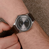 Buy Shop Lacoste Madrid Grey Dial Brown Leather Strap Watch for Men - 2011033 USA Online