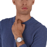 Buy Shop Lacoste Madrid White Dial Gray Leather Strap Watch for Men - 2011031 USA Online