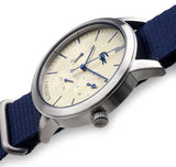 Buy Shop Lacoste Metro White Dial Blue Textile Strap Watch for Men - 2010875 USA Online