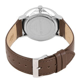 Buy Shop Lacoste Moon Multifunction Blue Dial Brown Leather Strap Watch for Men - 2010976 USA Online