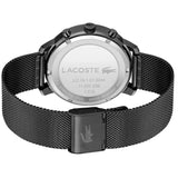 Buy Shop Lacoste Replay Black Dial Black Steel Strap Watch for Men - 2011194 USA Online