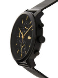 Buy Shop Lacoste Replay Black Dial Black Steel Strap Watch for Men - 2011194 USA Online