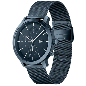Buy Shop Lacoste Replay Blue Dial Blue Steel Strap Watch for Men - 2011196 USA Online