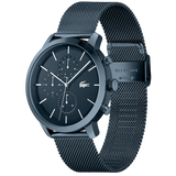 Buy Shop Lacoste Replay Blue Dial Blue Steel Strap Watch for Men - 2011196 USA Online
