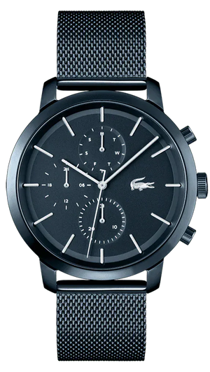 Buy Shop Lacoste Replay Blue Dial Blue Steel Strap Watch for Men - 2011196 USA Online