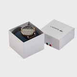 Buy Shop Lacoste Replay Chronograph Black Dial Brown Leather Strap Watch for Men - 2011257 USA Online