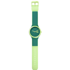 Buy Shop Lacoste The Goa Green Dial Green Silicone Strap Watch for KIds- 2020119 USA Online