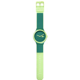Buy Shop Lacoste The Goa Green Dial Green Silicone Strap Watch for KIds- 2020119 USA Online
