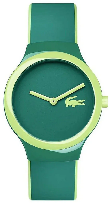 Buy Shop Lacoste The Goa Green Dial Green Silicone Strap Watch for KIds- 2020119 USA Online
