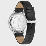 Buy Shop Lacoste Vienna Black Dial Balck Leather Strap Watch for Men - 2011074 USA Online
