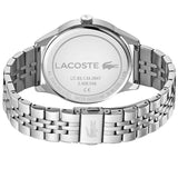Buy Shop Lacoste Vienna Blue Dial Silver Steel Strap Watch for Men - 2011049 USA Online