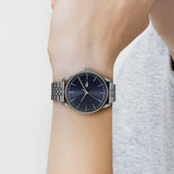 Buy Shop Lacoste Vienna Blue Dial Two Tone Steel Strap Watch for Men - 2011048 USA Online