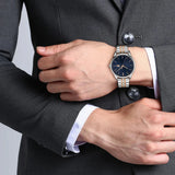 Buy Shop Lacoste Vienna Blue Dial Two Tone Steel Strap Watch for Men - 2011048 USA Online