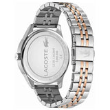 Buy Shop Lacoste Vienna Blue Dial Two Tone Steel Strap Watch for Men - 2011048 USA Online