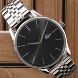 Buy Shop Lacoste Vienna Gray Dial Gray Steel Strap Watch for Men - 2011073T USA Online
