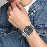 Buy Shop Lacoste Vienna Gray Dial Gray Steel Strap Watch for Men - 2011073T USA Online