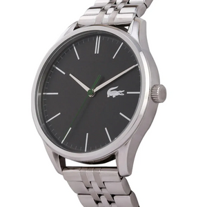 Buy Shop Lacoste Vienna Gray Dial Gray Steel Strap Watch for Men - 2011073T USA Online