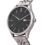 Buy Shop Lacoste Vienna Gray Dial Gray Steel Strap Watch for Men - 2011073T USA Online