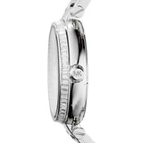 Buy Shop Michael Kors Skylar Silver Dial Silver Steel Strap Watch for Women - MK5866 USA Online
