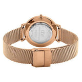 Buy Shop Daniel Wellington Petite Rose Gold Dial Rose Gold Mesh Bracelet Watch For Women - DW00100471 USA Online