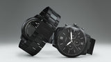 Buy Shop Fossil Neutra Chronograph Black Dial Black Steel Strap Watch for Men - FS5474 USA Online