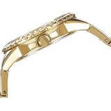Buy Shop Guess Sassy Analog Quartz Gold Dial Gold Steel Strap Watch For Women - W0705L2 USA Online