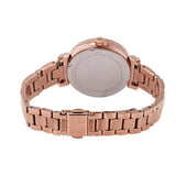 Buy Shop Michael Kors Sofie Quartz Rose Gold Dial Rose Gold Steel Strap Watch For Women - MK4335 USA Online