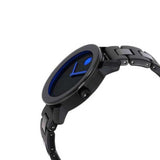 Buy Shop Movado Bold TR90 Black Dial Black Steel Strap Watch for Men - 3600099 USA Online