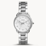 Buy Shop Fossil Tailor White Dial Silver Steel Strap Watch for Women - ES4262 USA Online