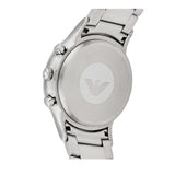 Buy Shop Emporio Armani Renato Chronograph Blue Dial Silver Steel Strap Watch For Men - AR2448 USA Online