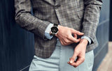 Buy Shop Movado Museum Black Dial Black Leather Strap Watch For Men - 606502 USA Online